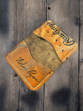 The Double #34︱2 Pocket Vintage Baseball Glove Wallet︱Nolan Ryan
