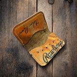 The Double #34︱2 Pocket Vintage Baseball Glove Wallet︱Nolan Ryan