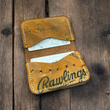 The Double #19︱2 Pocket Vintage Baseball Glove Wallet︱Robin Yount