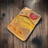 The Double #17︱2 Pocket Vintage Baseball Glove Wallet︱Rawlings
