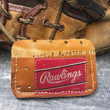 The Triple #44︱3 Pocket Vintage Baseball Glove Wallet︱Rawlings