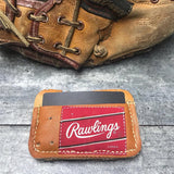 The Triple #44︱3 Pocket Vintage Baseball Glove Wallet︱Rawlings