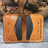 The Double #39︱2 Pocket Vintage Baseball Glove Wallet︱Dave Parker