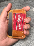 The Triple #44︱3 Pocket Vintage Baseball Glove Wallet︱Rawlings