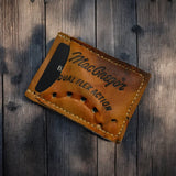 The Custom #24︱2 Pocket Vintage Baseball Glove Wallet︱Dwight Evans