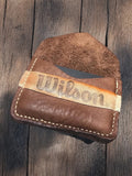 The Single #4︱1 Pocket Vintage Baseball Glove Wallet︱Wilson