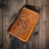 The Double #20︱2 Pocket Vintage Baseball Glove Wallet︱Mike Schmidt