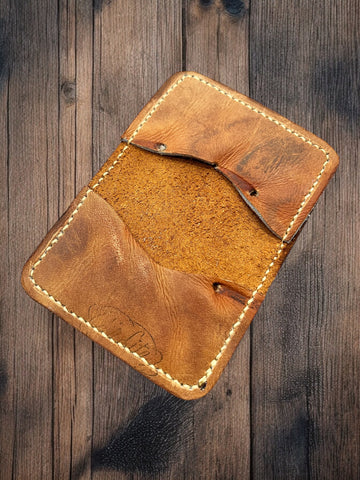 The Double #72︱2 Pocket Vintage Baseball Glove Wallet︱Wilson