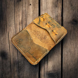 The Double #44︱2 Pocket Vintage Baseball Glove Wallet︱Reggie Jackson