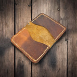 The Double #76︱2 Pocket Vintage Baseball Glove Wallet︱McGraw