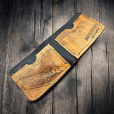 The Homer #31︱4 Pocket Vintage Baseball Glove Bifold Wallet︱Mizuno