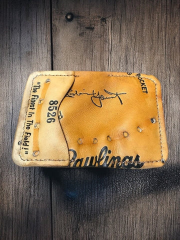 The Triple #19︱3 Pocket Vintage Baseball Glove Wallet︱Robin Yount