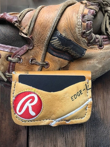 The Triple #21︱3 Pocket Vintage Baseball Glove Wallet︱Robin Yount