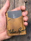 The Single #34︱1 Pocket Vintage Baseball Glove Wallet︱Nolan Ryan