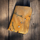 The Double #34︱2 Pocket Vintage Baseball Glove Wallet︱Fernando Valenzuela