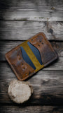 The Double #77︱2 Pocket Vintage Baseball Glove Wallet︱Mizuno