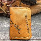 The Double #25︱2 Pocket Vintage Baseball Glove Wallet︱Tommy John