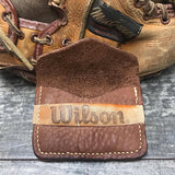 The Single #4︱1 Pocket Vintage Baseball Glove Wallet︱Wilson