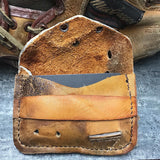 The Single #3︱1 Pocket Vintage Baseball Glove Wallet︱Hutch
