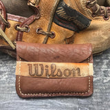 The Single #4︱1 Pocket Vintage Baseball Glove Wallet︱Wilson