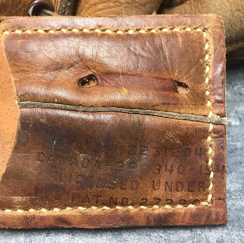 Louisville Slugger Baseball Glove Leather Card Holder (Handmade)