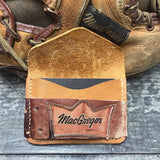 The Single #9︱1 Pocket Vintage Baseball Glove Wallet︱MacGregor