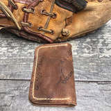 The Double #3︱2 Pocket Vintage Baseball Glove Wallet︱Harmon Killebrew