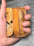 The Single #3︱1 Pocket Vintage Baseball Glove Wallet︱Hutch
