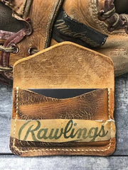 Rawlings Baseball Glove Snap Wallet - Game Day Feels