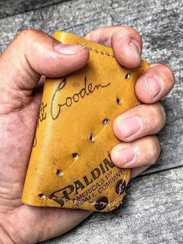 The Triple #16︱3 Pocket Vintage Baseball Glove Wallet︱Dwight "Doc" Gooden